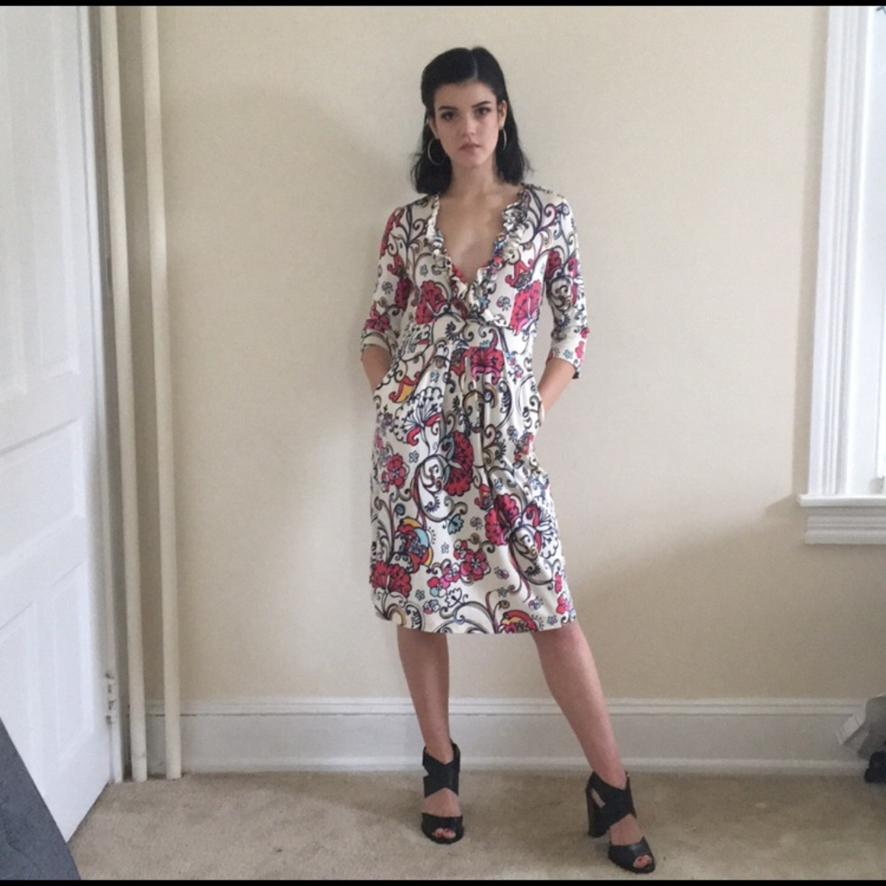 Lilly Pulitzer perfect floral dress xs
